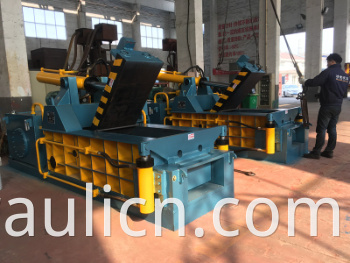 Y81q-135 Hydraulic Forward-out Aluminium Canans Baling Machine